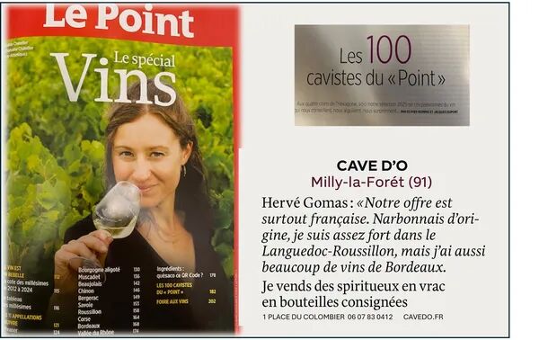 Top 100cavistes le point