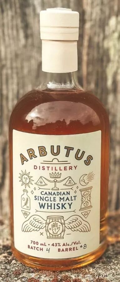 WHISKY CANADIEN ARBUTUS SINGLE MALT DOUBLE BARREL