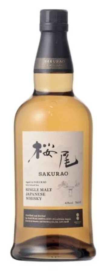 WHISKY JAPONAIS SAKURAO SINGLE MALT